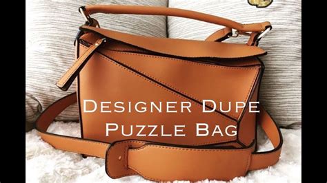 puzzle bag replica|hush's puzzle bag dupe.